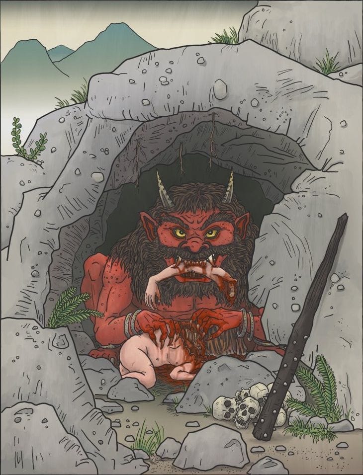 Artwork Title: Oni