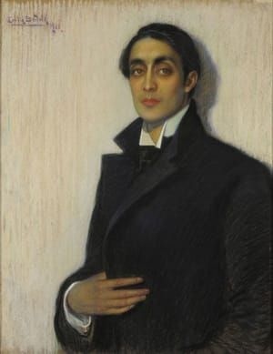 Artwork Title: Portrait of the Poet, Alfredo R. Bufano