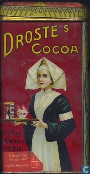 Artwork Title: Packaging art for Droste's Cocoa
