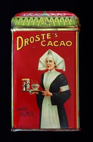 Artwork Title: Packaging art for Droste's Cocoa