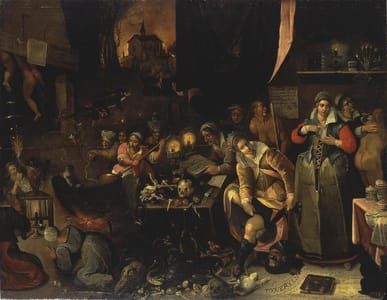 Artwork Title: The Witches' Kitchen Date