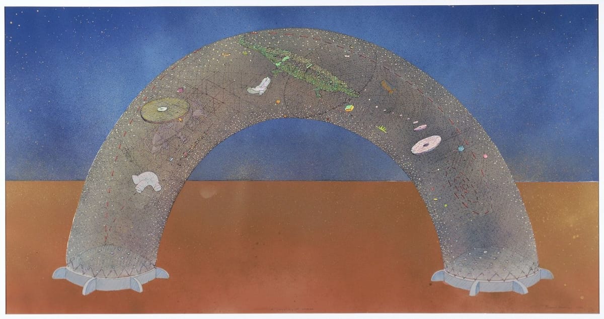 Artwork Title: Layering of Worlds