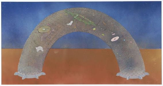 Artwork Title: Layering of Worlds