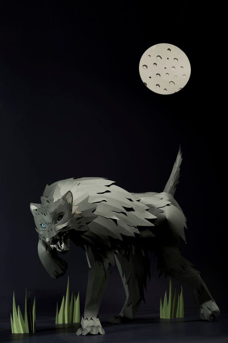 Artwork Title: Werewolf