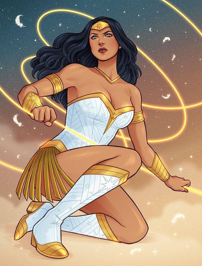 Artwork Title: Celestial Wonder Woman