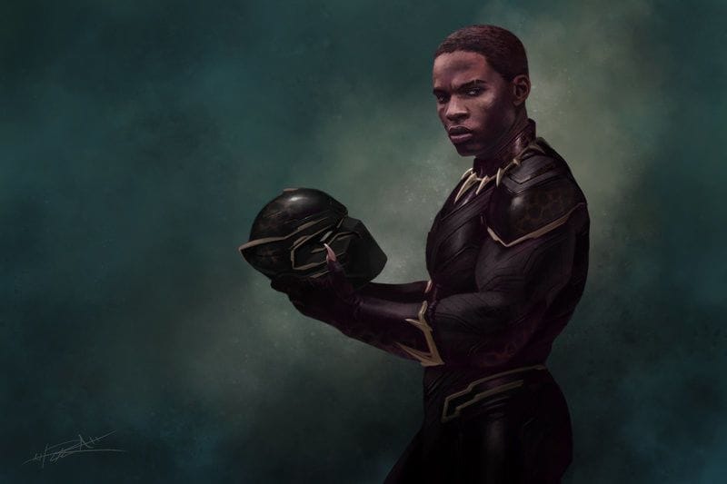 Artwork Title: T'Challa