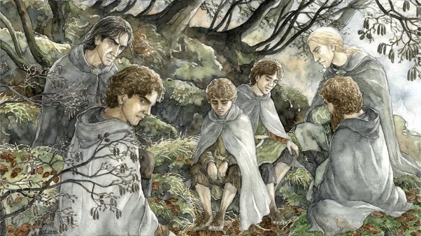 Artwork Title: Waiting for Frodo