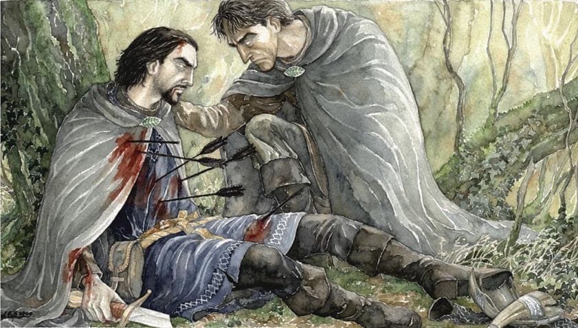 Artwork Title: Boromir's Death