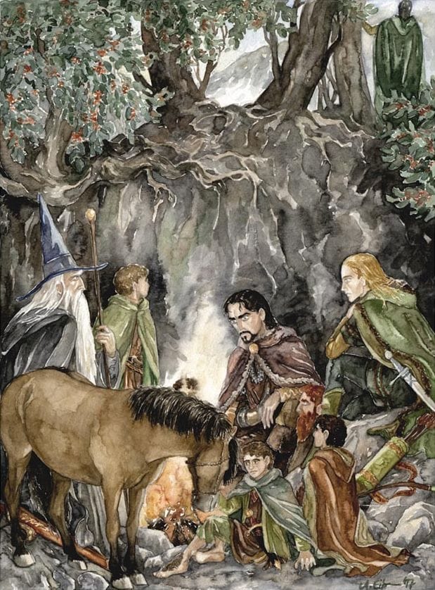 Artwork Title: The Fellowship of the Ring