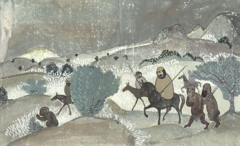 Artwork Title: The Rohirrim on the Road to Minas Tirith