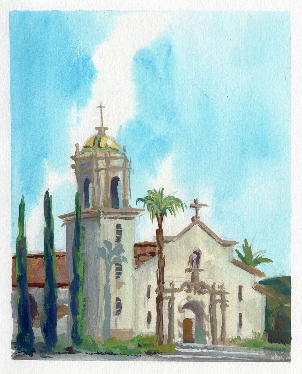 Artwork Title: Altadena Chapel