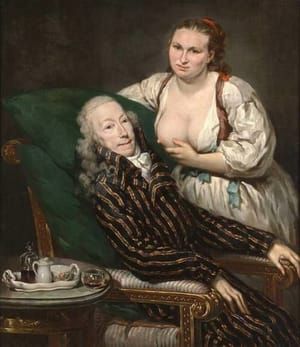 Artwork Title: Franz de Paula Graf von Hartig and his wife Eleanore ad Caritas Romane