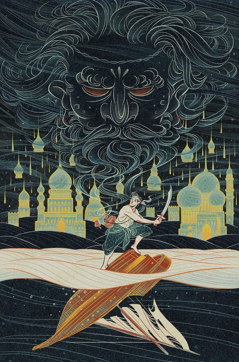 Artwork Title: The Storyteller: Giants #4