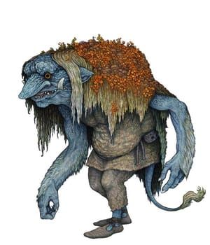 Artwork Title: Frost Troll