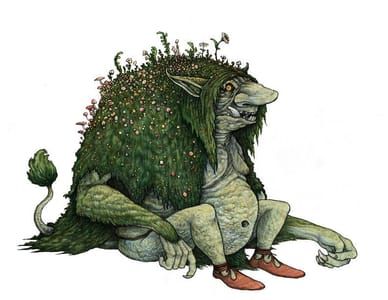 Artwork Title: Moss Troll