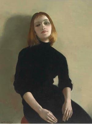 Artwork Title: Portrait of Julia Heseltine (Artist’s Daughter)