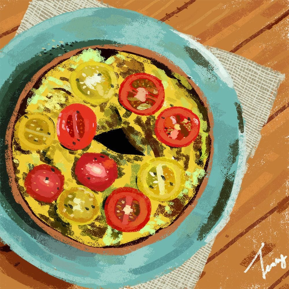 Artwork Title: Tomato Pie