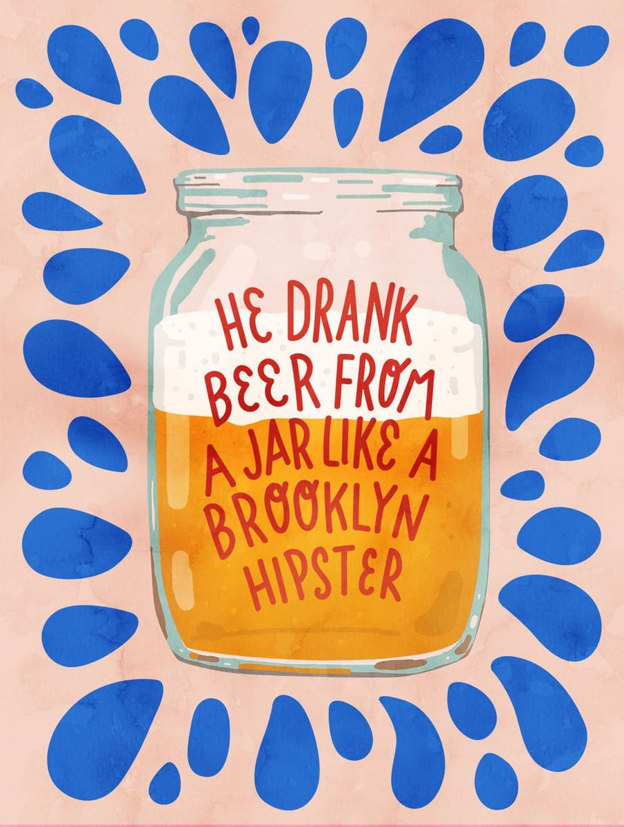 Artwork Title: Brooklyn Hipster