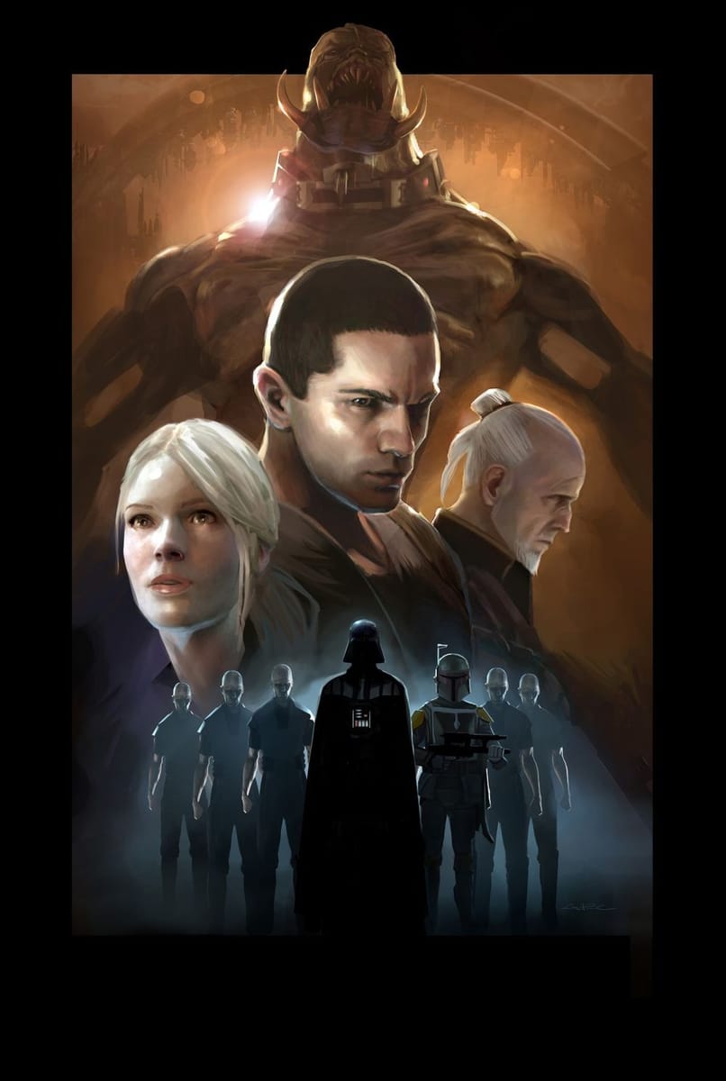 Artwork Title: The Force Unleashed 2 Concept Poster