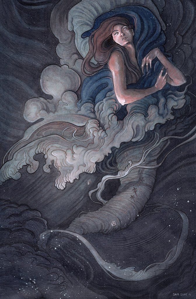 Artwork Title: Tossing and Turning