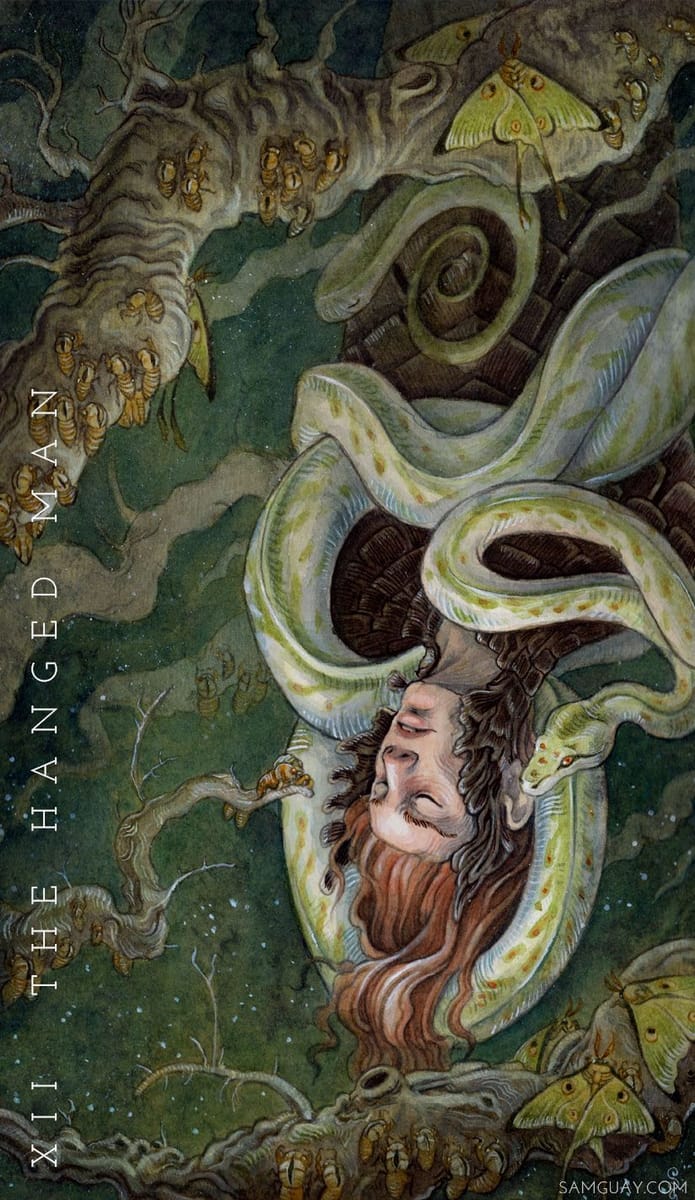 Artwork Title: XII The Hanged Man