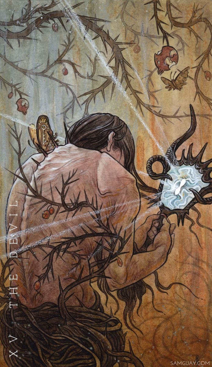 Artwork Title: XV The Devil