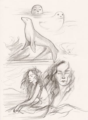 Artwork Title: Selkie Sketch