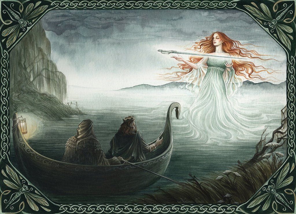 Artwork Title: Lady of the Lake