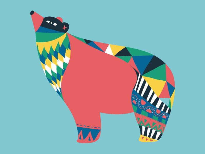 Artwork Title: Winter Bear