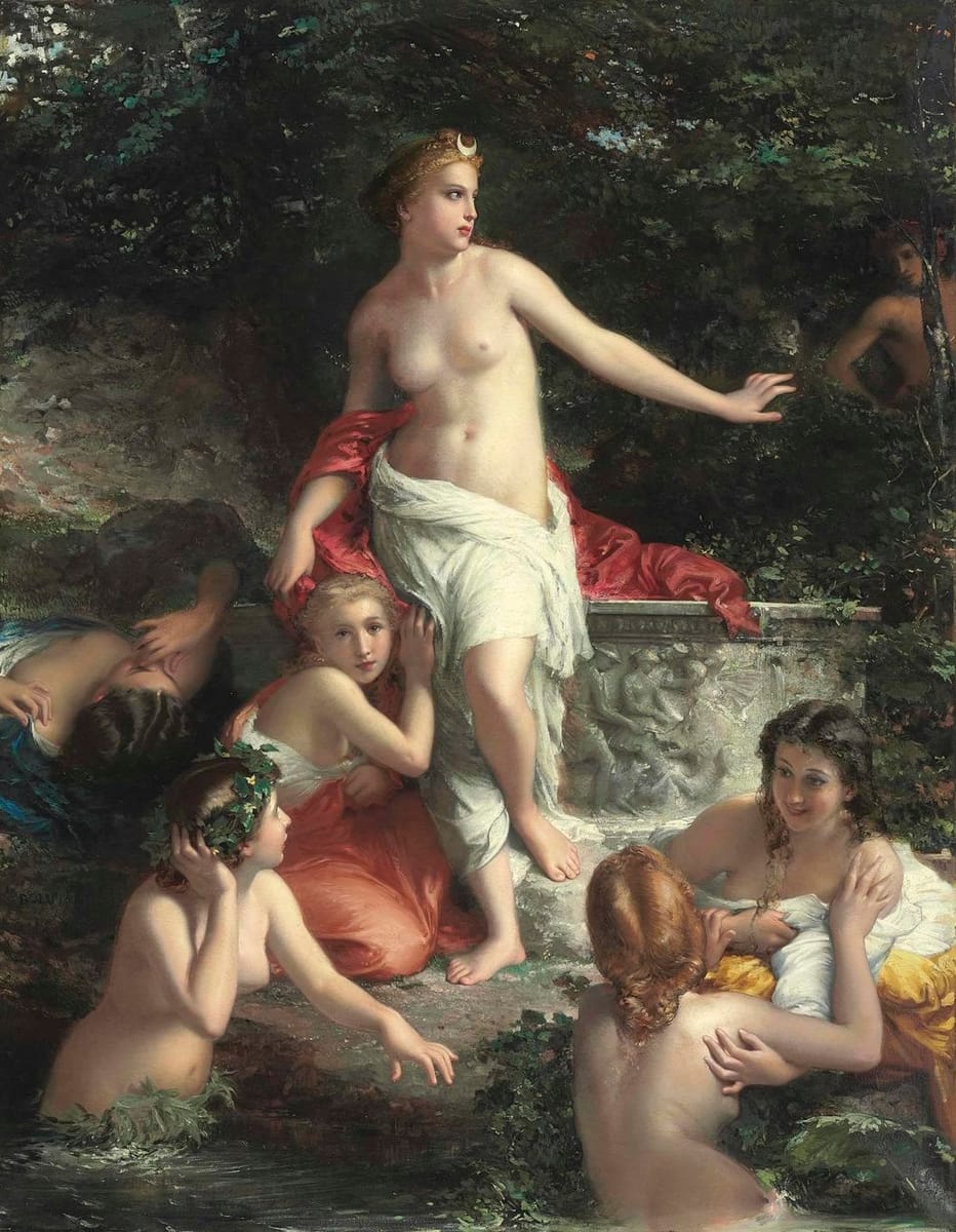 Artwork Title: Diana and her Maidens