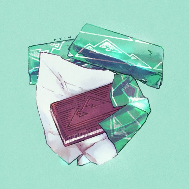 Artwork Title: Mint Candy