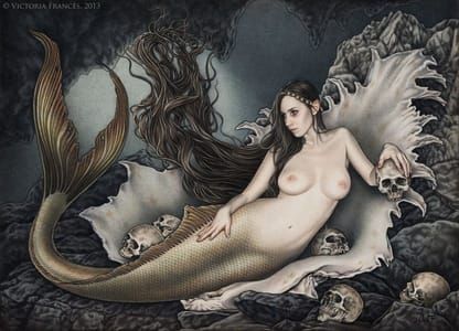 Artwork Title: Mermaid Lovers