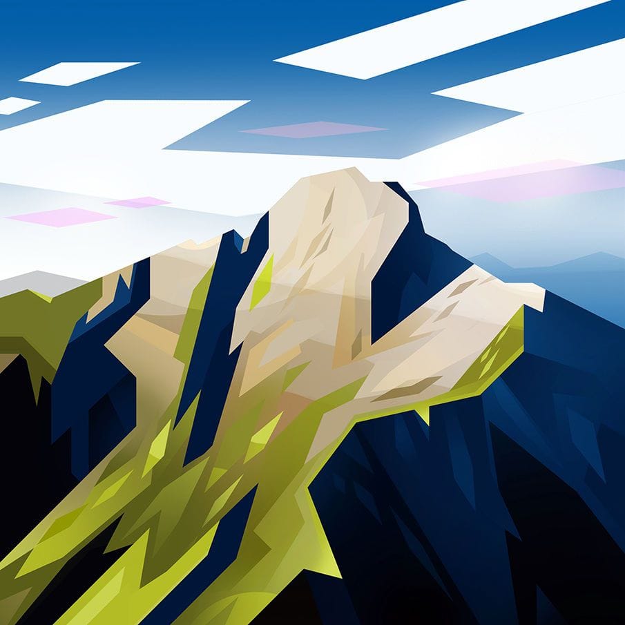 Artwork Title: Mountains