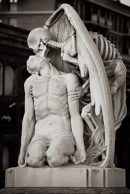 Artwork Title: The Kiss of Death