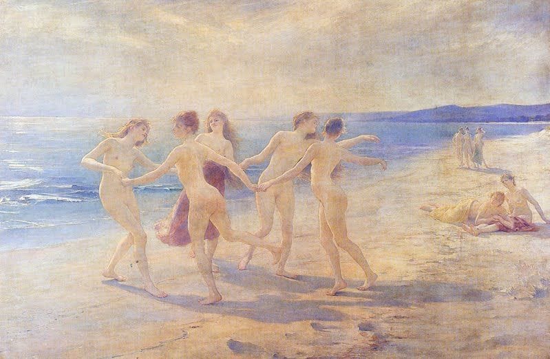 Artwork Title: At the Seaside