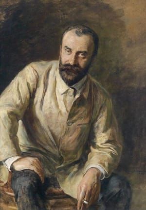 Artwork Title: Portrait of Carl Moll