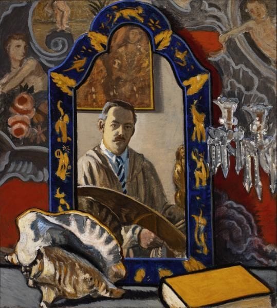 Artwork Title: Self Portrait in Mirror