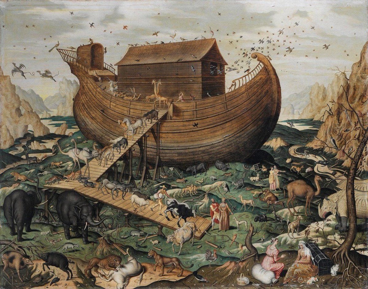Artwork Title: Noah’s ark on mount Ararat