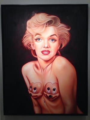 Artwork Title: Big Eyed Marilyn