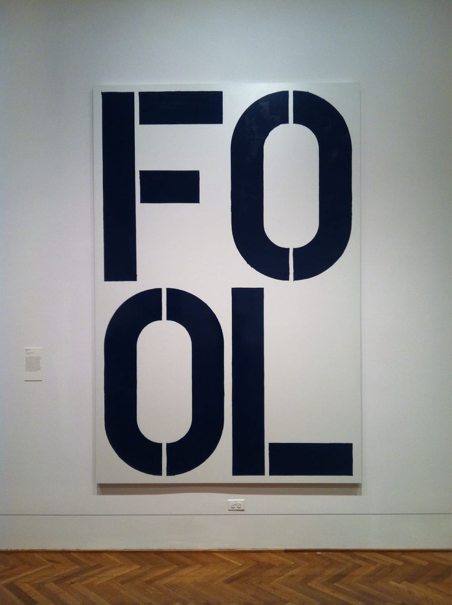 Artwork Title: Blue Fool