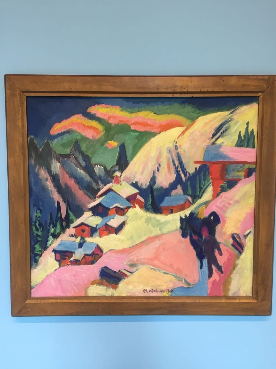 Artwork Title: Stafelalp Im Schnee 1917