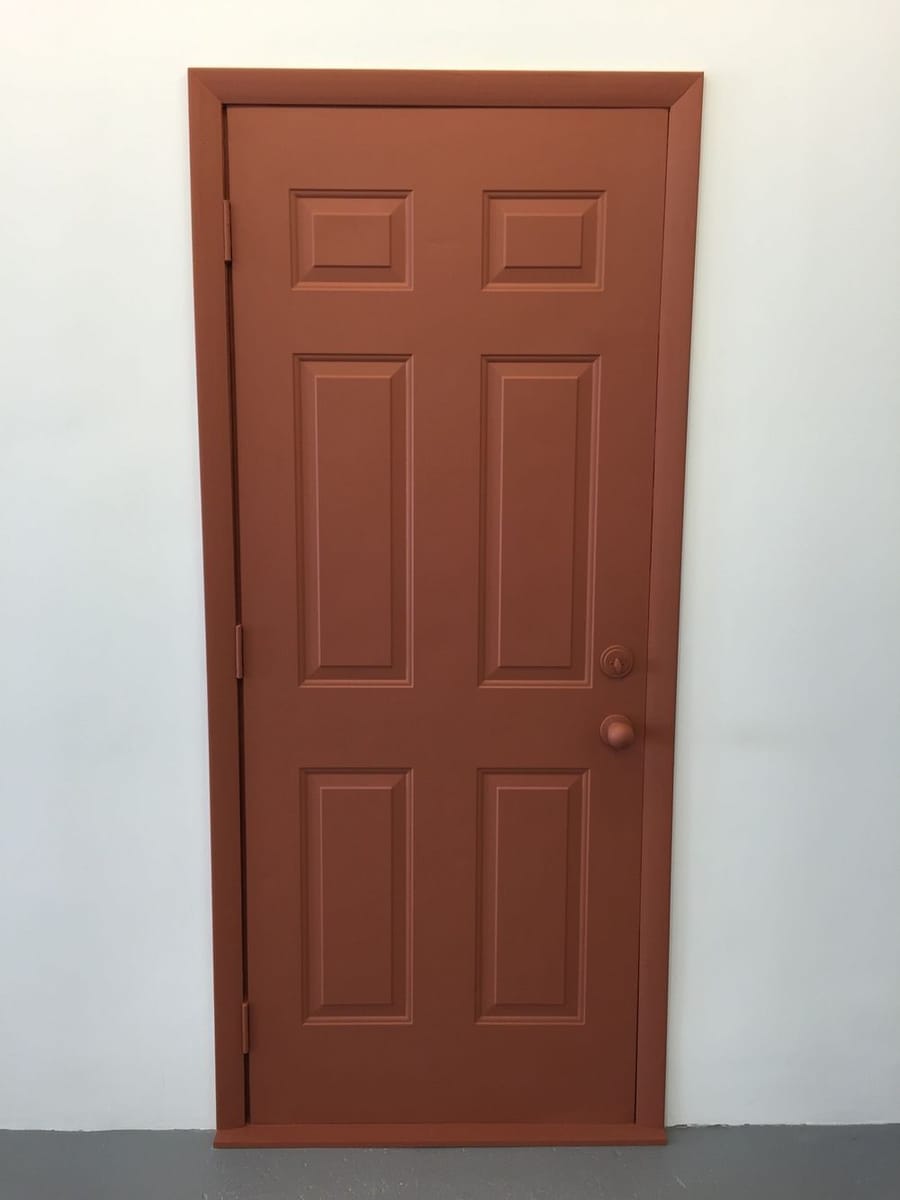 Artwork Title: Brown Door