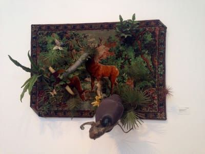 Artwork Title: Détrompe l'œil - Forêt vierge; La jungle ou hommage au Douanier Rousseau