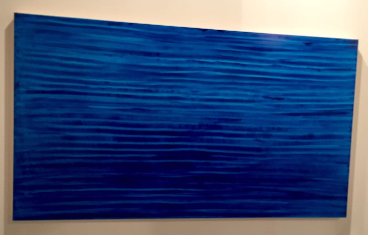 Artwork Title: Monochrome  Girly   (Océan Blue) Serie 3