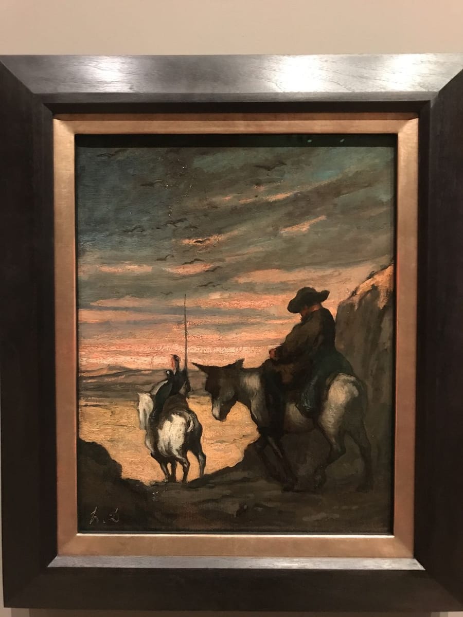 Artwork Title: Don Quixote And Sancho Panza68