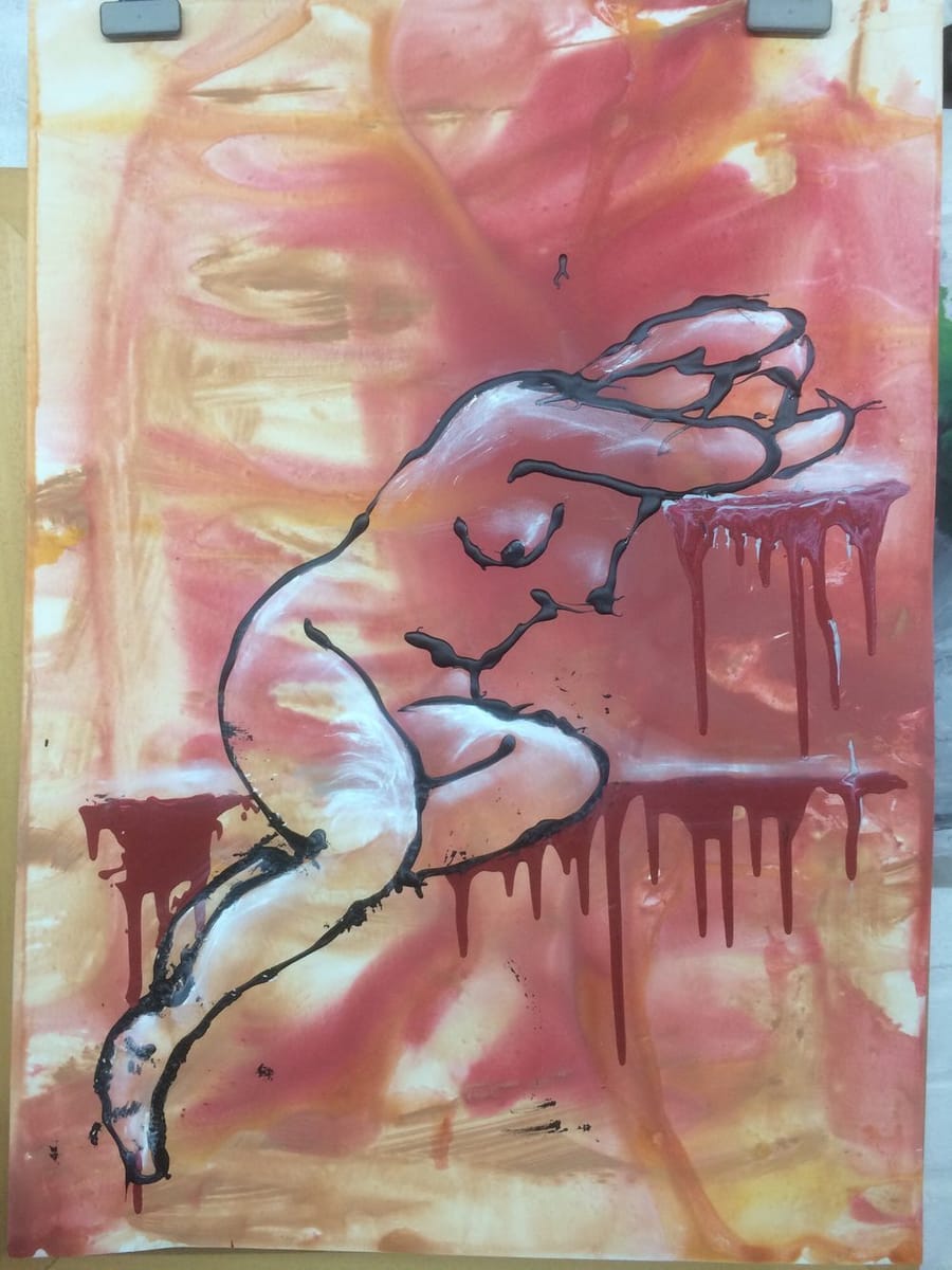 Artwork Title: Nude Study