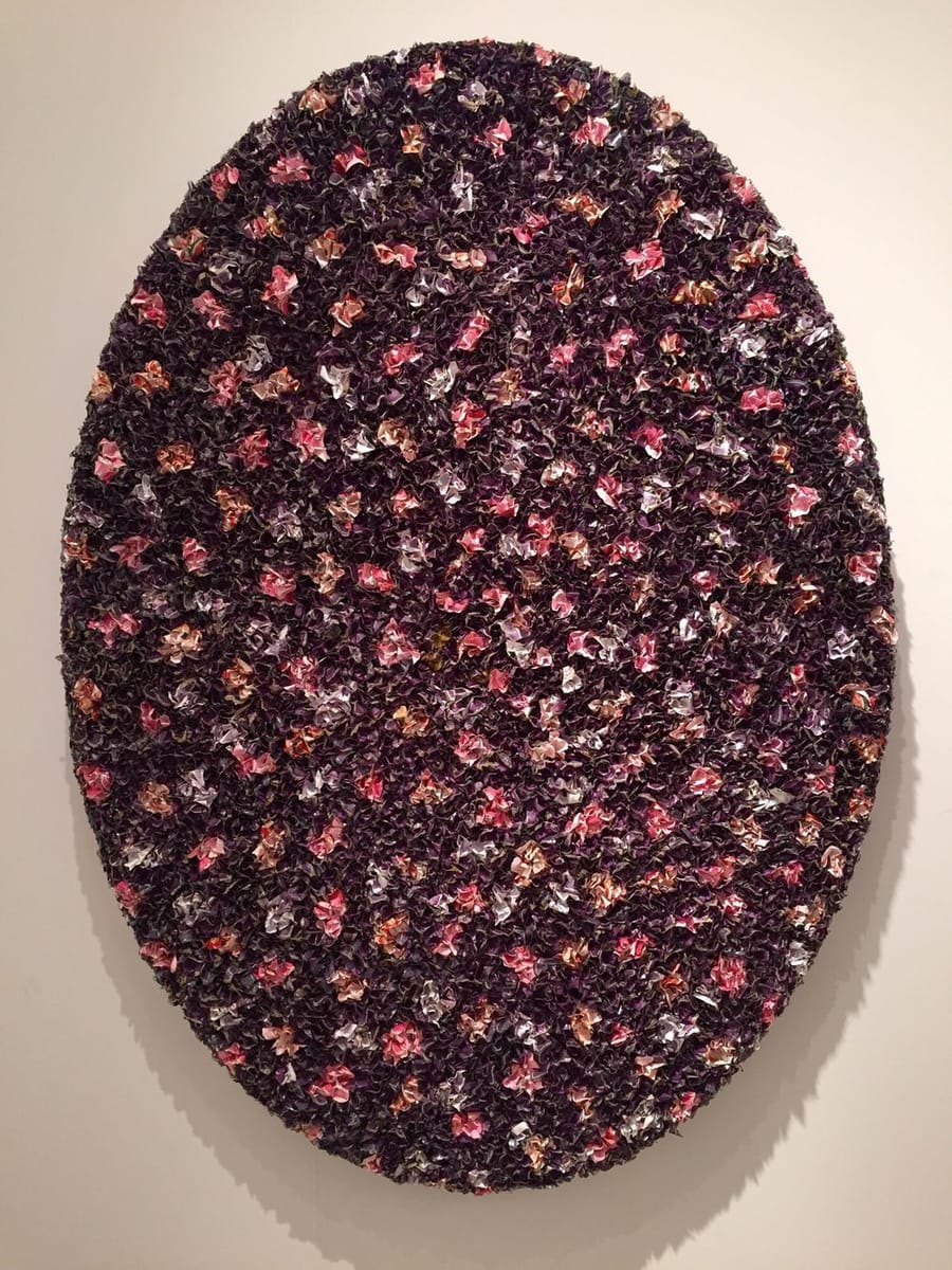 Artwork Title: Oval Flowerbed