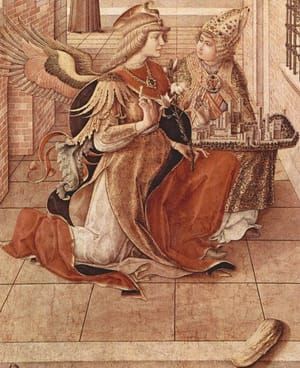 Artwork Title: The Annunciation With Saint Emidius