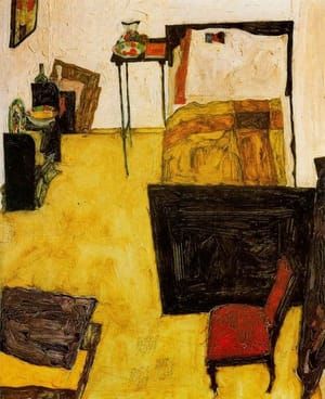 Artwork Title: Room in Neulengbach