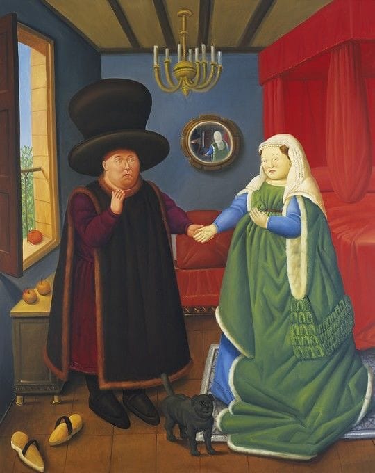 Artwork Title: After the Arnolfini Van Eyck